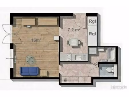 appartement 1 pièce