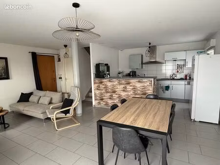 à vendre – appartement duplex t4 avec jardin  terrasse et grand garage – danjoutin