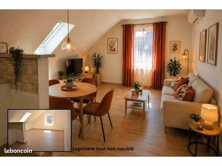 t3 lumineux dernier étage avec garage  parking et extérieur – centre beaucourt