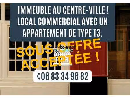 vente immeuble à gourin (56110) : à vendre / 100m² gourin
