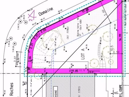 terrain à bâtir - permis de construire accepté - villebon-sur-yvette