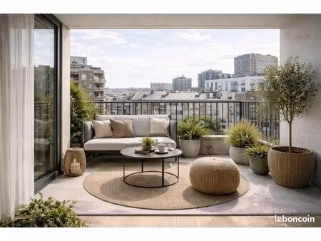 appartement 3 pièces 65 m²