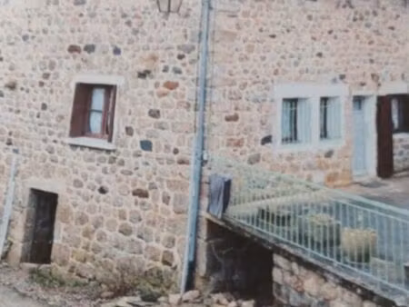 maison en pierres à vendre