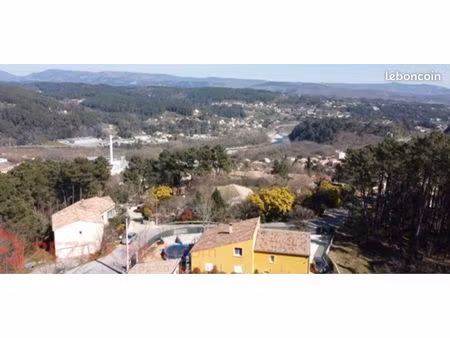 très beau terrain constructible en ardèche