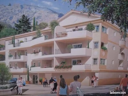 part loue t2 lumineux standing 2ème etage -gd garage -quartier sud calme tournon / rhône