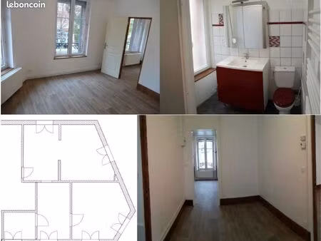 f3 proche centre-ville et av charles de gaulle