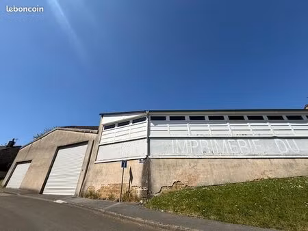 exclusivité - bâtiment professionnel + terrain à bâtir