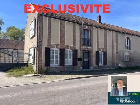 vente | maison de village gros potentiel | 5p | 3ch | 120 m² | pars les romilly