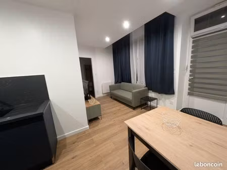 meublé neuf - quartier de l'hôtel de ville - 30m2 - rdc - t2 entièrement neuf - 600 cc