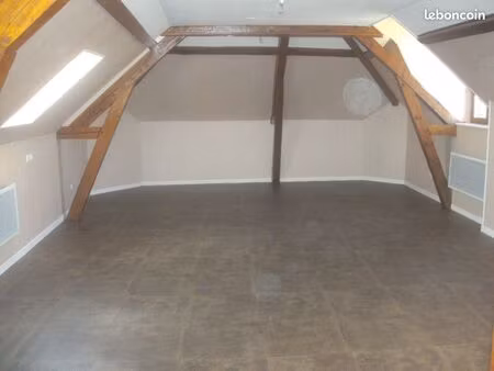 appartement mansardé t1bis 34m²