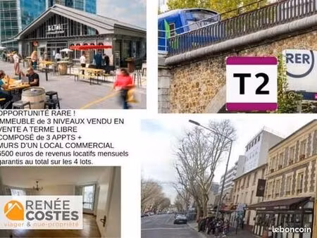 immeuble 368 m² issy les moulineaux