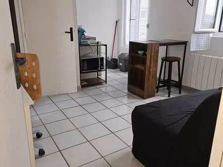 a louer studio 17m² meublé