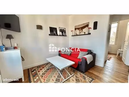 appartement meublé 2 pièces 22.65m² à louer 1080 - vanves 92170