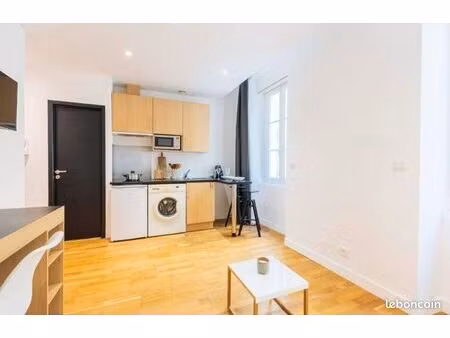 appartement à louer - t1 neuf - asnières sur seine