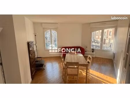appartement meublé 2 pièces 45.59m² à louer 1390 - puteaux 92800