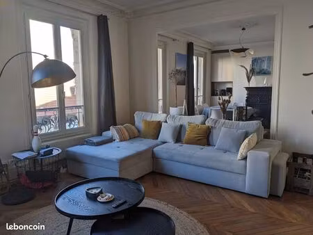 loue appartement 88m² spacieux 5 pièces lumineux asnières-sur-seine
