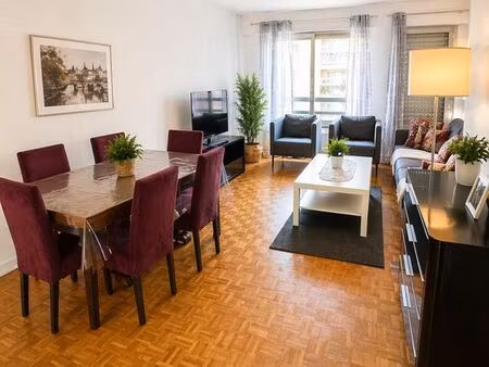 t4 meublé 98 m² balcon 10e