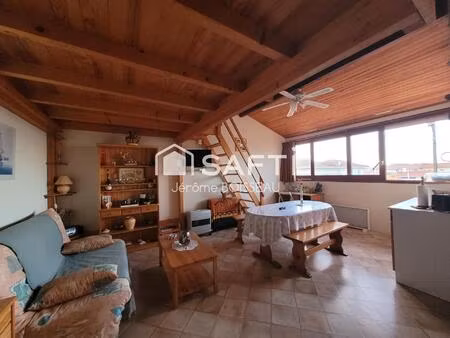 appartement 36m2 + 8m2 mezzanine – biscarrosse plage –