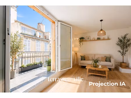 exclusivité prefecture t2 dernier etage - 33 m2 - terr