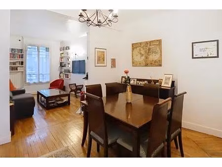 nogent-sur-marne hypercentre – 84 m² traversant  charme de l’ancien  2 chambres + bureau