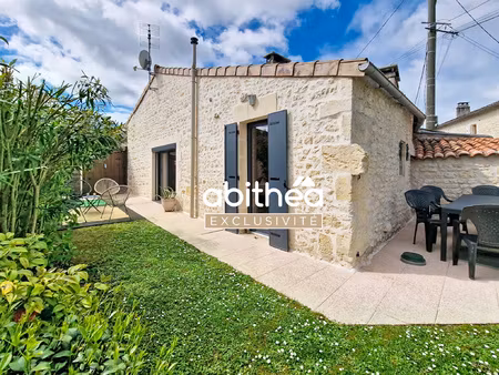 charentaise rénovée | possibilité 3 chambres | 280m2 de terr