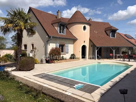maison 188 m² avec piscine à daix – 4 ch – sous-sol complet