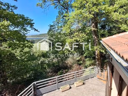 maison d’exception avec vue sur le lac de saint-ferréol