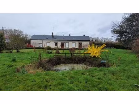 longère normande 114 m2 sur un terrain de 9640 m2