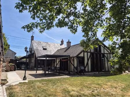 tres jolie maison de village typique de sologne