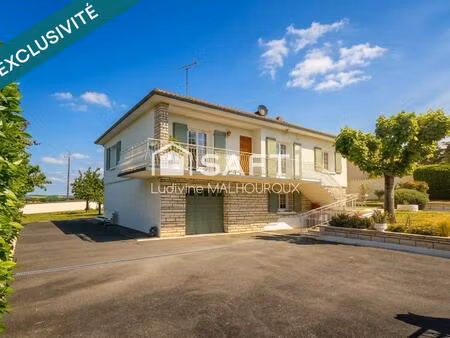 maison familiale 169 m² – 5 chambres – 2 logements possibles – terrain 1530 m² – sans vis-