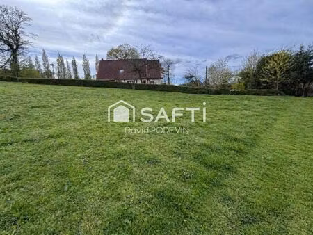 1070m2 constructibles longfossé  beau potentiel