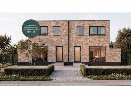 afgewerkte energiepositieve (epc -18) nieuwbouwwoning