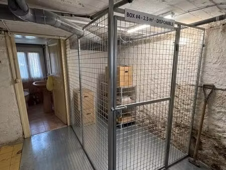 box a louer