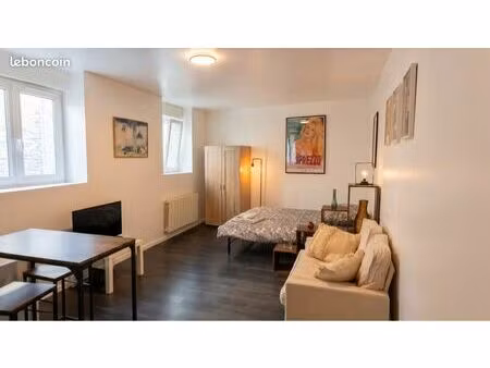 studio meublé proche gare