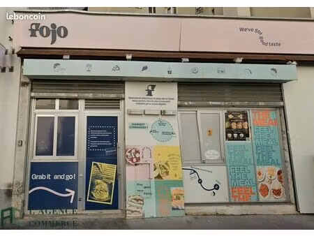 fonds de commerce restauration rapide 66 m²