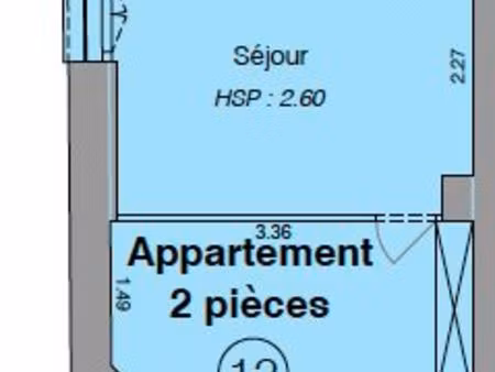 investissement locatif – appartement occupé – pantin