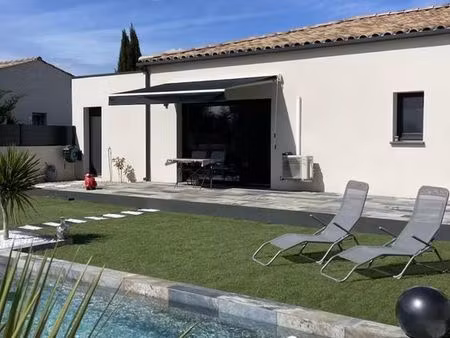 maison avec piscine sans aucun vis à vis 95m2