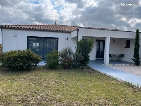 maison plain pied contemporaine 5 pièces - 145 m²