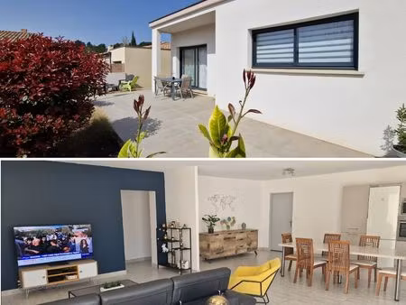 villa calme et moderne de 110m² sur un terrain de 400m² calme sur narbonne