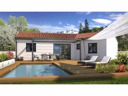 maison neuve 95 m² avec 4 chambres et suite parentale sur terrain de 600 m² au cœur de can