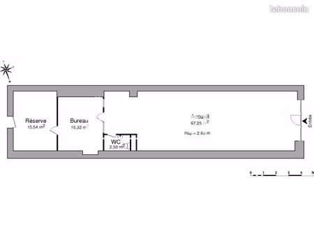 commerce 120 m²