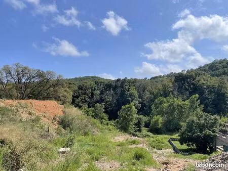 penta di casinca  à 3 minutes de folelli  parcelle de terre de 2860 m² dont 1265 m² constr