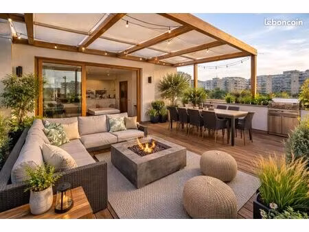 appartement 70 m² aubervilliers