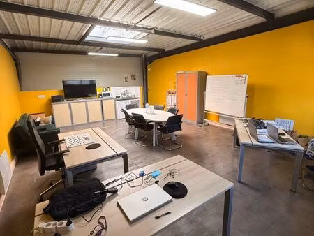 local d'activité/bureau 115 m² - épinay-sur-seine - prêt à l'emploi (aménagé)
