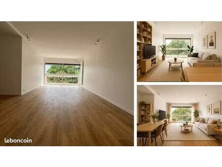 superbe 4 pièces 86 m² – rénové haut de gamme – balcon – parking – tennis