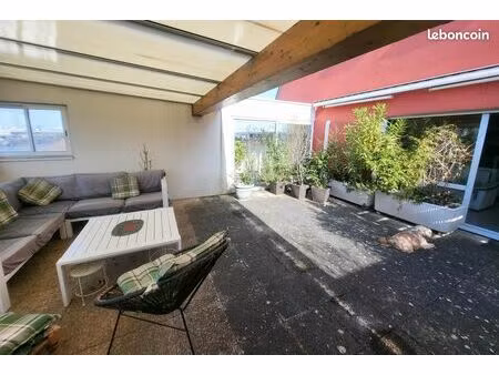 appartement 4 pieces avec terrasse 45m2 vue seine