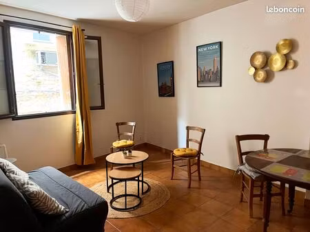 appartement t2 36m2 meublé - cave