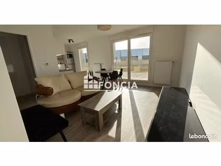 appartement meublé 3 pièces 62.3m² à louer 1490 - creteil 94000