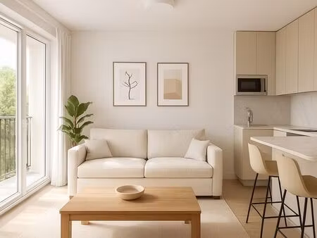 appartement 2 pièces 43 m²