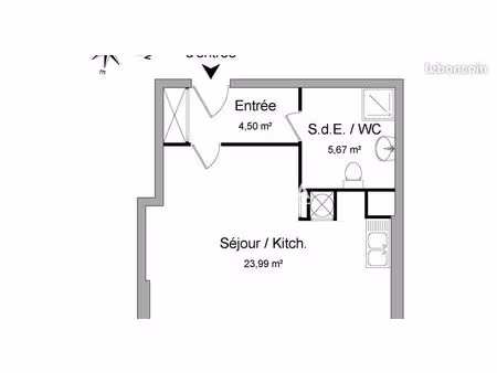 appartement 34.16m² à louer 691 - argenteuil 95100